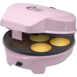 Bestron 3-in-1 Cakemaker ASW238P, Muffin Maker