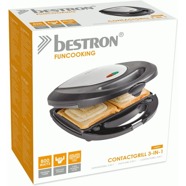 Bestron 3-in-1 Kontaktgrill ASM8010 12 Bestron 3-in-1 Kontaktgrill ASM8010 – Bild 12
