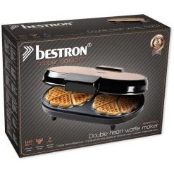 Bestron Doppel-Waffeleisen ADWM730CO Für Herzwaffeln -Küche Geschäft Bestron Doppel Waffeleisen ADWM730CO f r Herzwaffeln@@1820328 37
