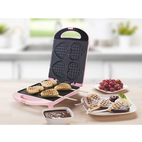 Bestron Herzwaffeleisen DSW271P 6 Bestron Herzwaffeleisen DSW271P – Bild 6