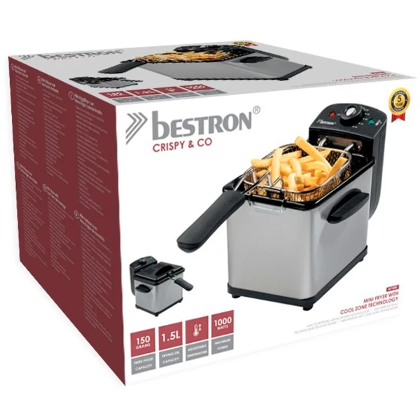 Bestron Mini Fritteuse AF100S Mit Kaltzonen-Technik 8 Bestron Mini Fritteuse AF100S Mit Kaltzonen-Technik – Bild 8