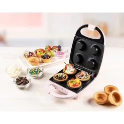 Bestron Mini Waffelbecher-Maker AWCM4P, Waffeleisen -Küche Geschäft Bestron Mini Waffelbecher Maker AWCM4P Waffeleisen@@1874536 4