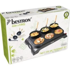 Bestron Mini-Wok/Crêpesmaker AWS600 -Küche Geschäft Bestron Mini Wok Cr pesmaker AWS600@@1820329 5