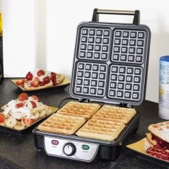 Bestron Waffeleisen ASW281 -Küche Geschäft Bestron Waffeleisen ASW281 @@9gbkdb0c 4