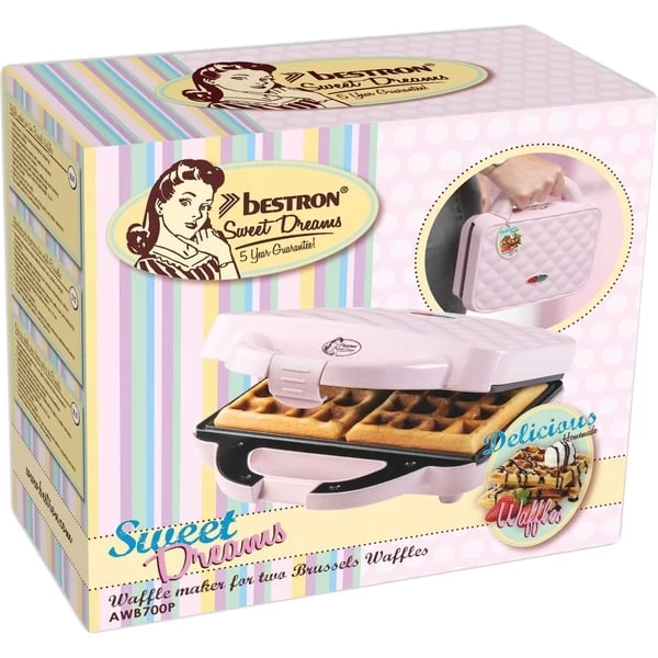 Bestron Waffeleisen AWB700P 4 Bestron Waffeleisen AWB700P – Bild 4