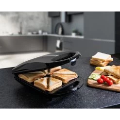 Bestron XXL Sandwichtoaster ASM13XXLZ, Sandwichmaker -Küche Geschäft Bestron XXL Sandwichtoaster ASM13XXLZ Sandwichmaker@@1820340 4