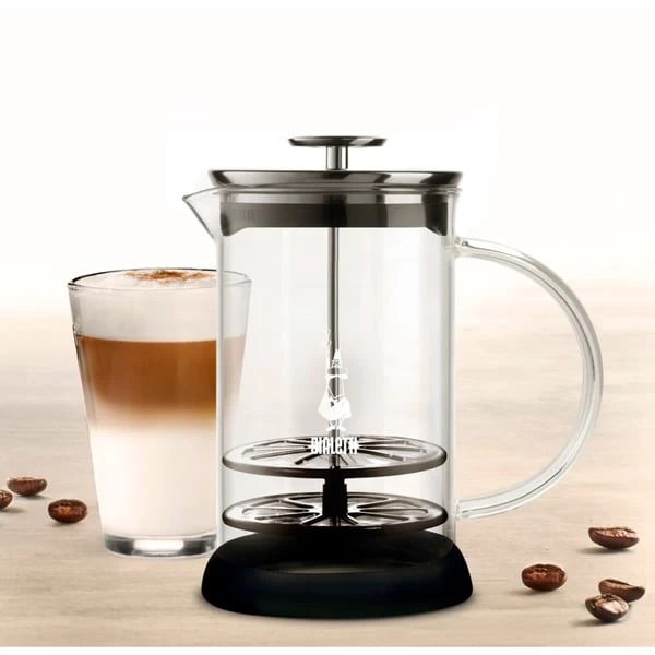 Bialetti Cappuccinatore Aus Glas, Milchaufschäumer 2 Bialetti Cappuccinatore Aus Glas, Milchaufschäumer – Bild 2