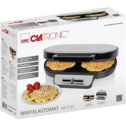 Clatronic Doppel-Waffeleisen WA 3745 -Küche Geschäft Clatronic Doppel Waffeleisen WA 3745@@9gbkdc27 3