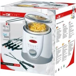 Clatronic Fondue-Fritteuse FFR 2916 -Küche Geschäft Clatronic Fondue Fritteuse FFR 2916@@9gbldc20 10
