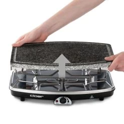 Cloer Raclettegrill 6430 Mit Naturstein -Küche Geschäft Cloer Raclettegrill 6430 mit Naturstein@@1675958 2