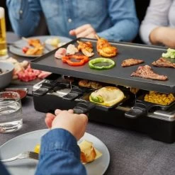 Cloer Raclettegrill 6446 Mit Beidseitig Verwendbarer Grillplatte -Küche Geschäft Cloer Raclettegrill 6446 mit beidseitig verwendbarer Grillplatte@@1675961 5