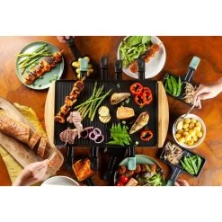 Domo Bamboo D09246G, Raclette -Küche Geschäft Domo Bamboo D09246G Raclette@@1794917 19