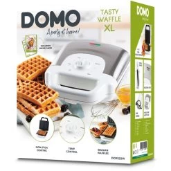 Domo Tasty Waffle XL, Waffeleisen -Küche Geschäft Domo Tasty Waffle XL Waffeleisen@@1868032 13