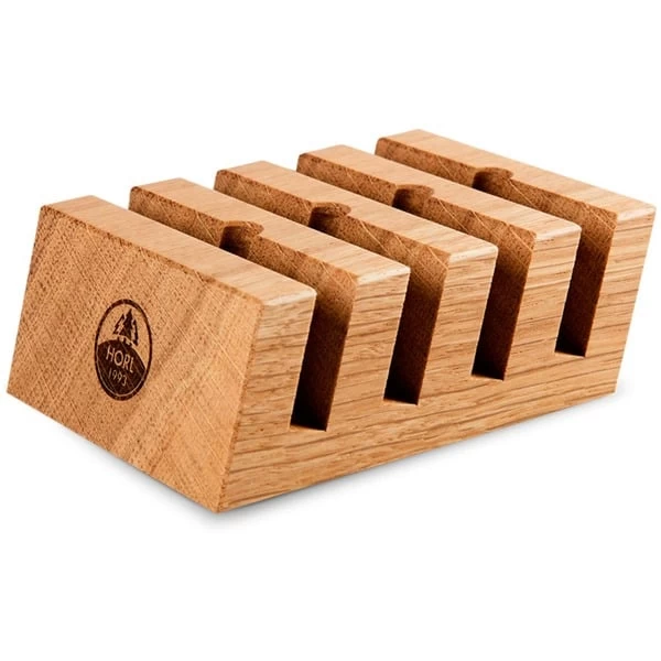 HORL Schleifscheiben Station, Eiche, Halterung 1 HORL Schleifscheiben Station, Eiche, Halterung