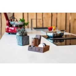 HORL Schleifscheiben Station, Nussbaum, Halterung -Küche Geschäft HORL Schleifscheiben Station Nussbaum Halterung@@9ggzzh0a 2