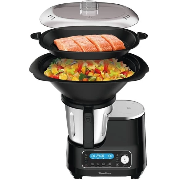 Krups Küchenmaschine Moulinex ClickChef HF4568 1 Krups Küchenmaschine Moulinex ClickChef HF4568