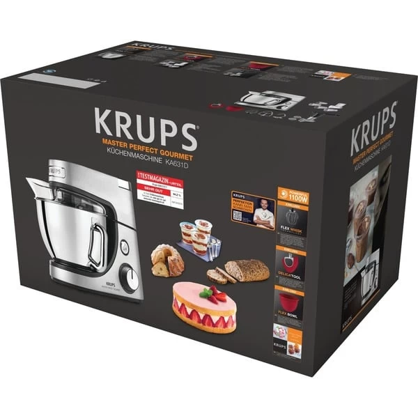 Krups Master Perfect Gourmet Küchenmaschine KA631D 3 Krups Master Perfect Gourmet Küchenmaschine KA631D – Bild 3