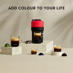 Krups Nespresso Vertuo Pop Spicy Red XN9205, Kapselmaschine -Küche Geschäft Krups Nespresso Vertuo Pop Spicy Red XN9205 Kapselmaschine@@1874695 8