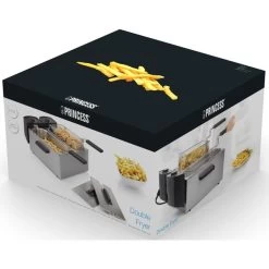 Princess Doppel-Fritteuse 183123 -Küche Geschäft Princess Doppel Fritteuse 183123 @@9gffdq85 8