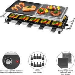 ProfiCook Raclette-Grill PC-RG 1144 -Küche Geschäft ProfiCook Raclette Grill PC RG 1144@@1864174 6