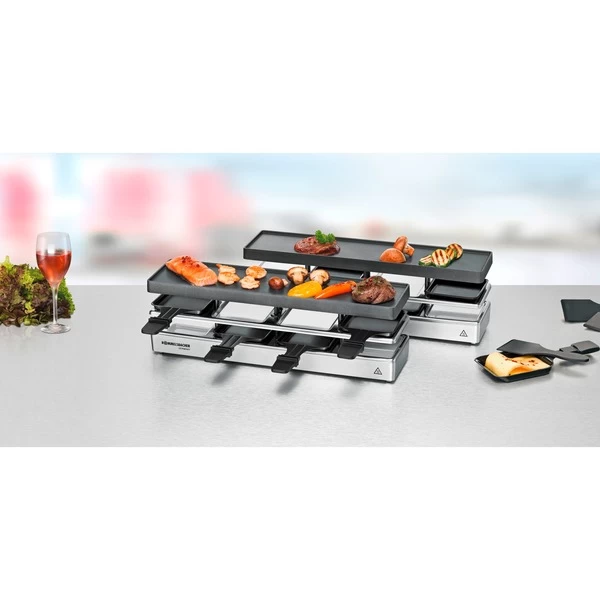 Rommelsbacher Fun For 4+4 RC 1600, Raclette 11 Rommelsbacher Fun For 4+4 RC 1600, Raclette – Bild 11