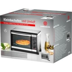 Rommelsbacher Kleinbackofen Mit Umluft BG 1055/E, Mini-Backofen -Küche Geschäft Rommelsbacher Kleinbackofen mit Umluft BG 1055 E Mini Backofen@@9gbjdq10 8