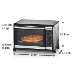 Rommelsbacher Kleinbackofen Mit Umluft BG 1055/E, Mini-Backofen -Küche Geschäft Rommelsbacher Kleinbackofen mit Umluft BG 1055 E Mini Backofen@@9gbjdq10 9