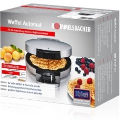 Rommelsbacher Waffelautomat WA 750, Waffeleisen -Küche Geschäft Rommelsbacher Waffelautomat WA 750 Waffeleisen@@9gbkdq47 2