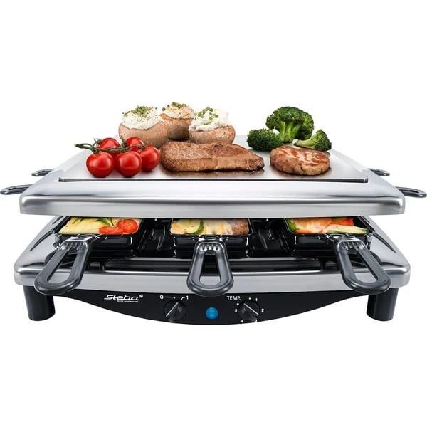 Steba Premium Raclette Steel Deluxe RC 7 3 Steba Premium Raclette Steel Deluxe RC 7 – Bild 3