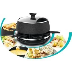 Tefal Cheese'n'co Raclette & Fondue RE12C8 -Küche Geschäft Tefal Cheese n co Raclette Fondue RE12C8@@9gbldt16 9