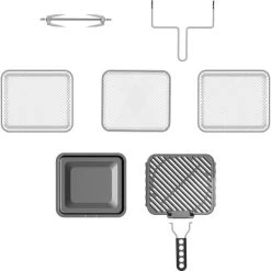 Tefal Easy Fry Oven & Grill, Mini-Backofen -Küche Geschäft Tefal Easy Fry Oven Grill Mini Backofen@@1756316 6