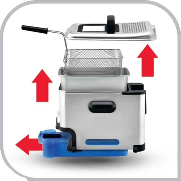 Tefal Oleoclean Pro FR 8040, Fritteuse 3 Tefal Oleoclean Pro FR 8040, Fritteuse – Bild 3