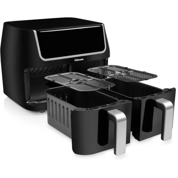 Tristar Doppelkorb-Heißluftfritteuse FR-6970 2 Tristar Doppelkorb-Heißluftfritteuse FR-6970 – Bild 2