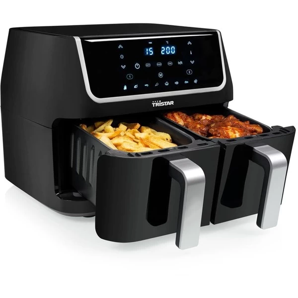 Tristar Doppelkorb-Heißluftfritteuse FR-6970 3 Tristar Doppelkorb-Heißluftfritteuse FR-6970 – Bild 3