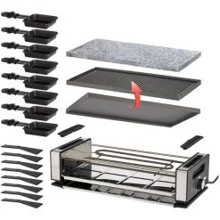 Unold Delice Basic 48760, Raclette 8 Unold Delice Basic 48760, Raclette -Küche Geschäft Unold Delice Basic 48760 Raclette@@1761839 3